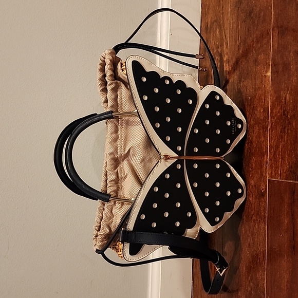 Kate spade wing it butterfly basket purse EUC - Picture 5 of 9